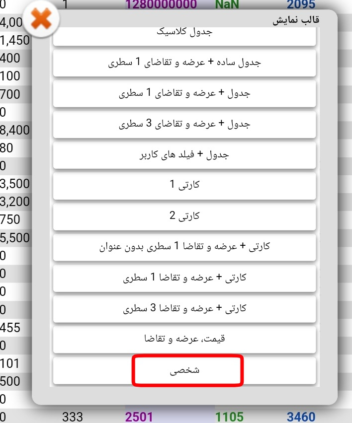 آپشن باز فیلترنویسی اختصاصی برای معاملات اختیار معامله آپشن در دیده بان سایت بورس