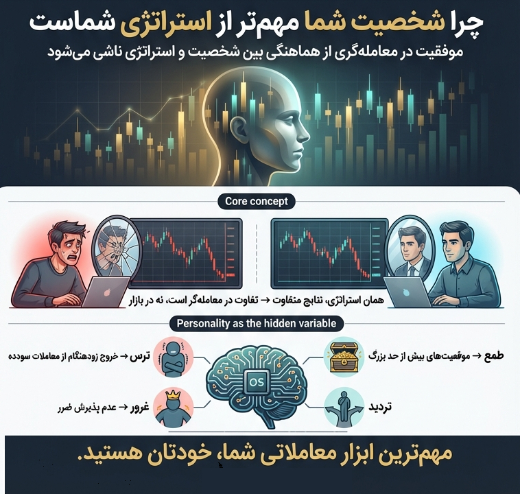 چرا شخصیت شما مهم تر از استراتژی شماست