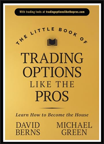 جلد کتاب The Little Book of Trading Options Like the Pros نوشتهٔ دیوید برنز و مایکل گرین